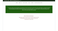 Desktop Screenshot of amesorchardandnursery.com